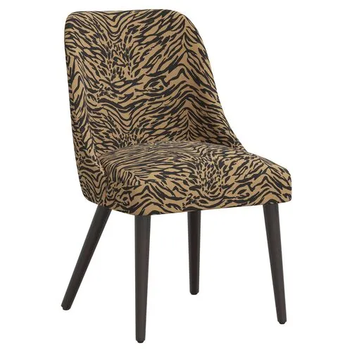 Barron Lope Side Chair - Brown