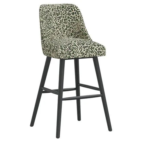 Barron Pounce Barstool - Green