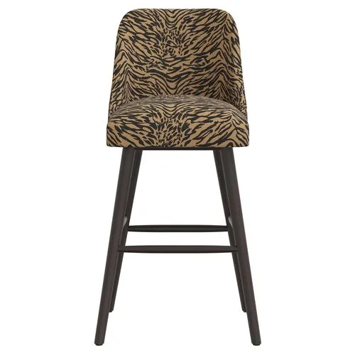 Barron Lope Barstool - Brown