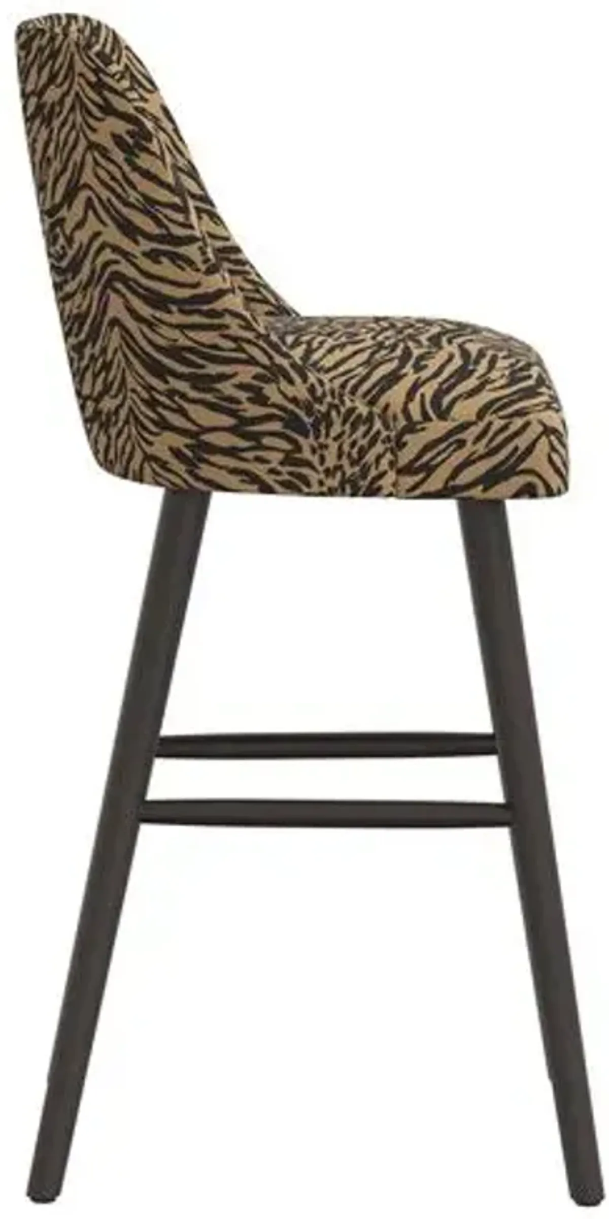 Barron Lope Barstool - Brown