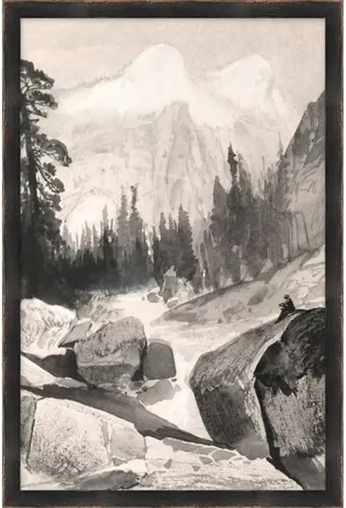 Lauren Liess - Watercolor Yosemite