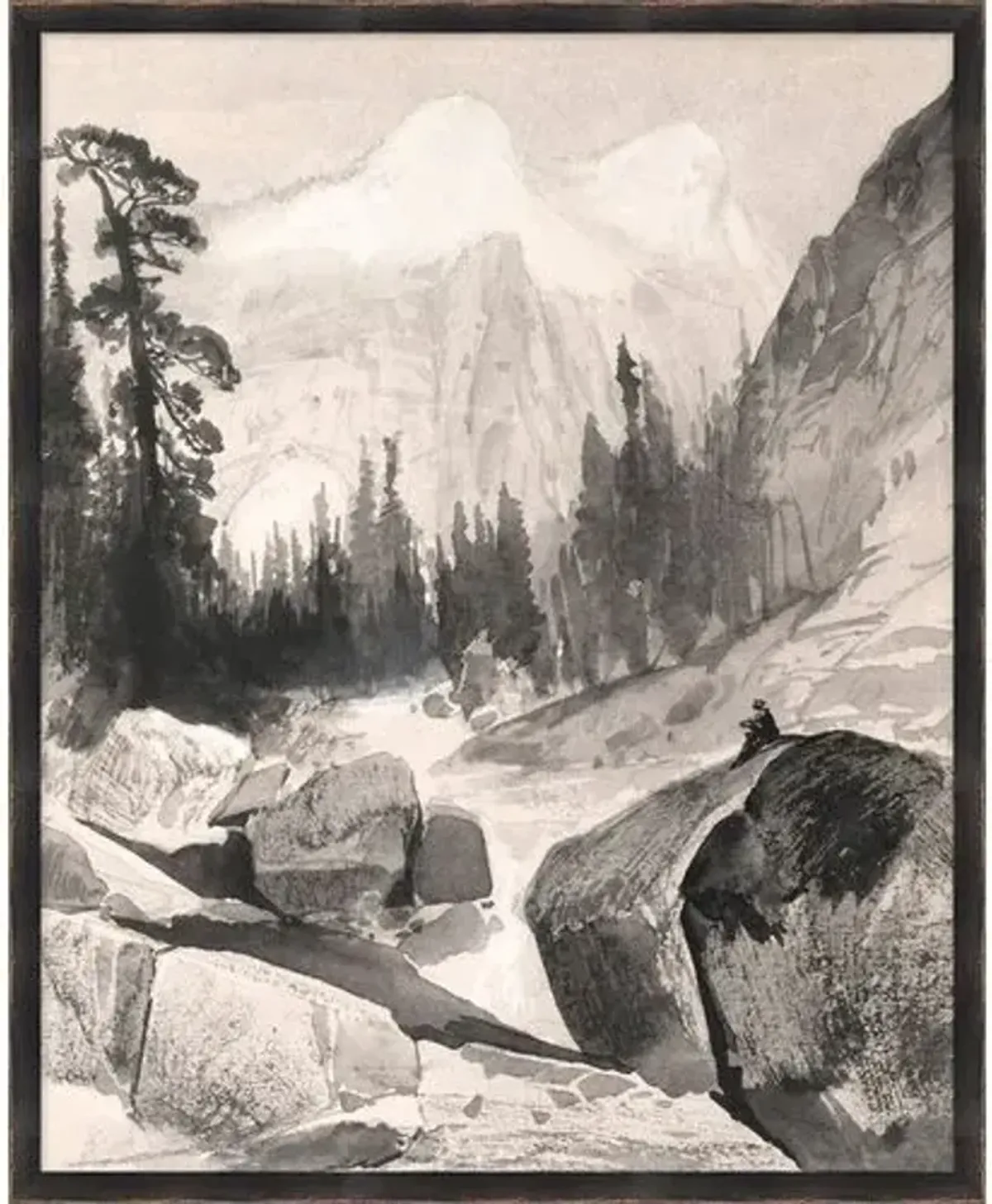 Lauren Liess - Watercolor Yosemite