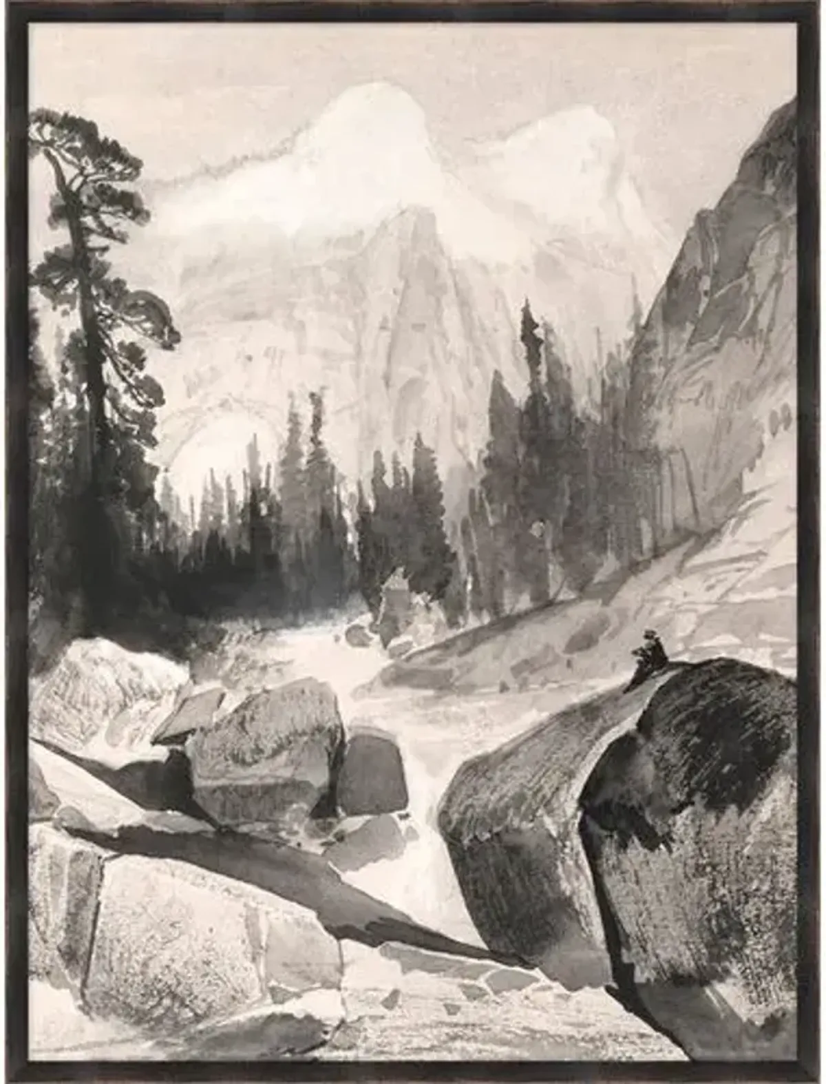 Lauren Liess - Watercolor Yosemite