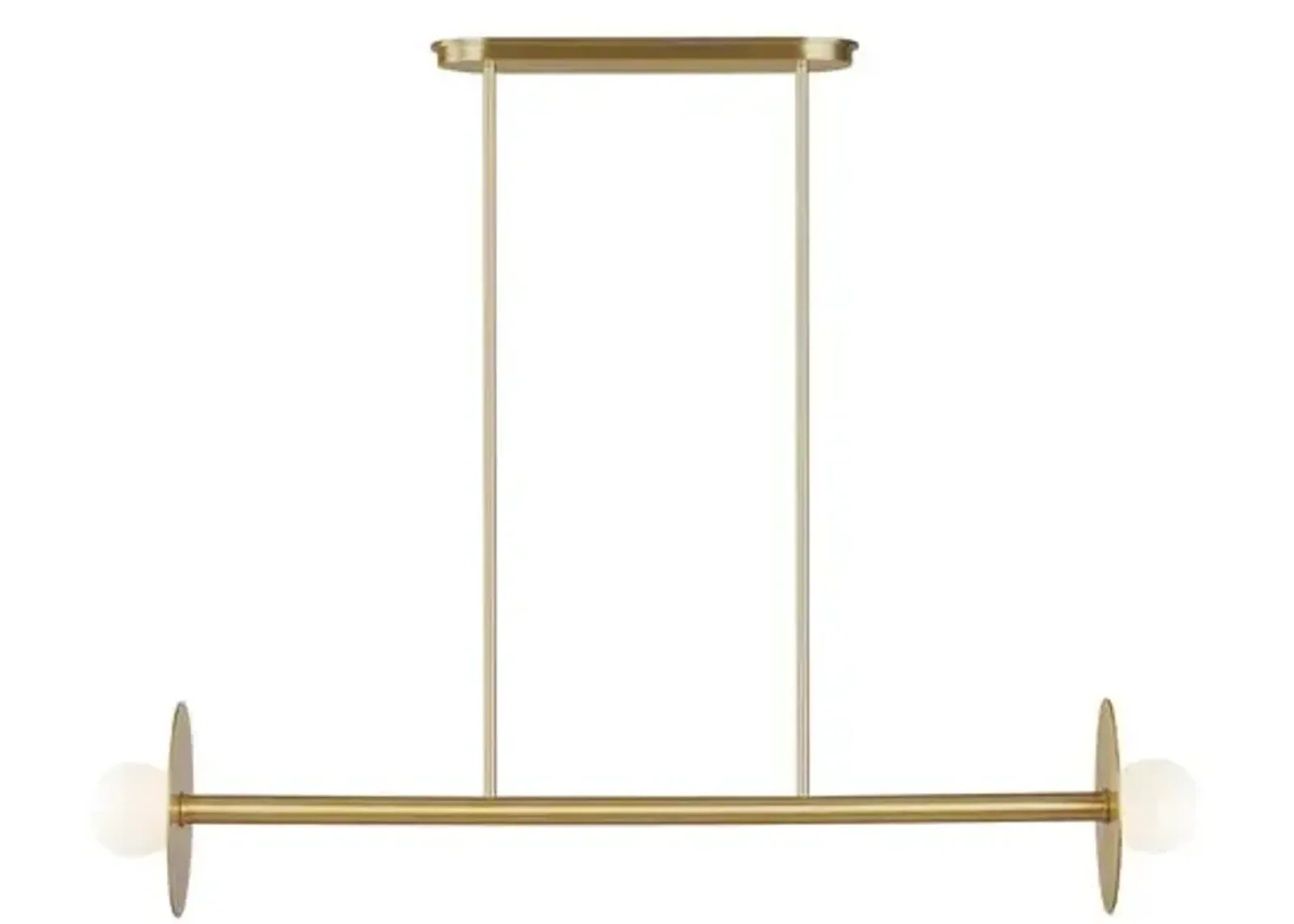 Visual Comfort - Nodes Medium Chandelier - Burnished Brass - Gold