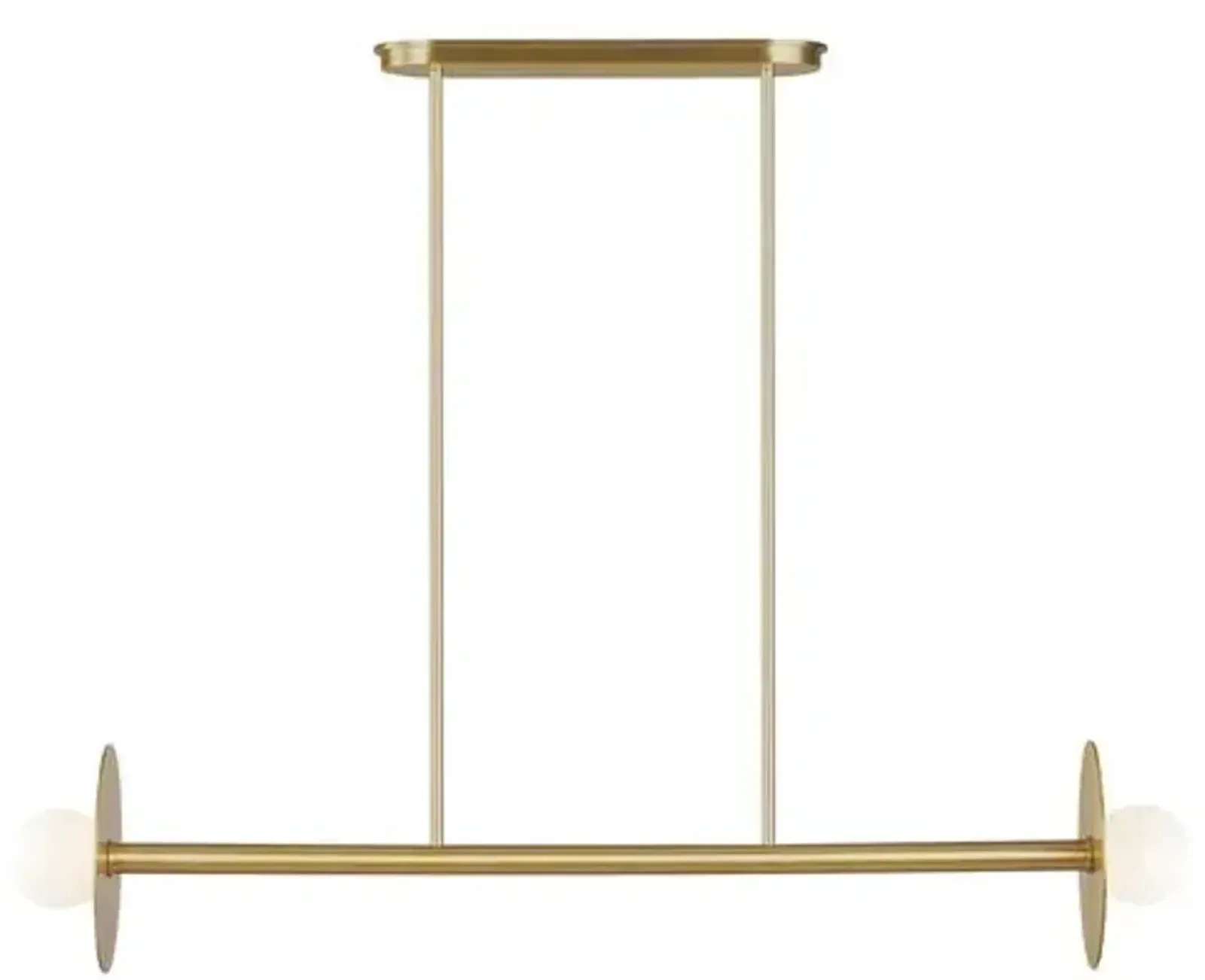 Visual Comfort - Nodes Medium Chandelier - Burnished Brass - Gold