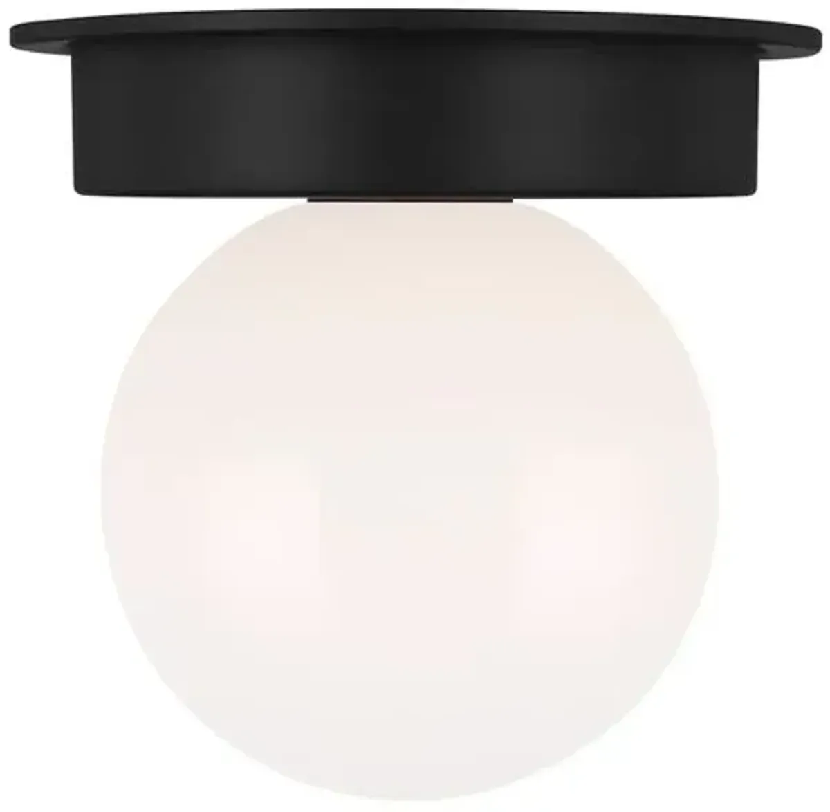 Visual Comfort - Nodes Medium Flush Mount - Midnight Black