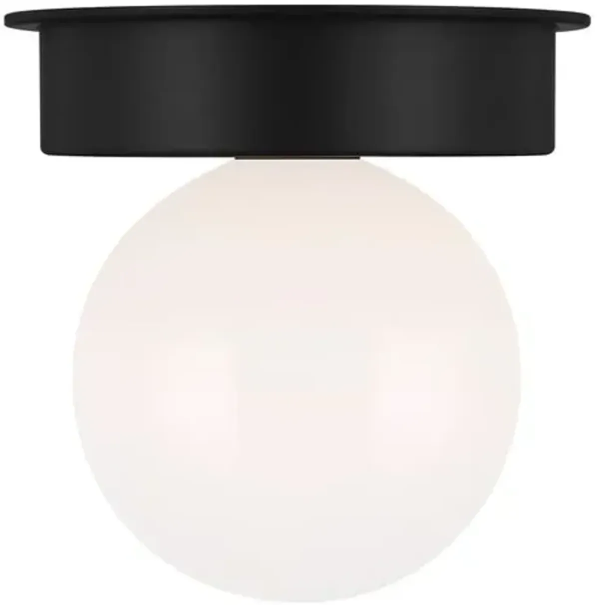 Visual Comfort - Nodes Large Flush Mount - Midnight Black