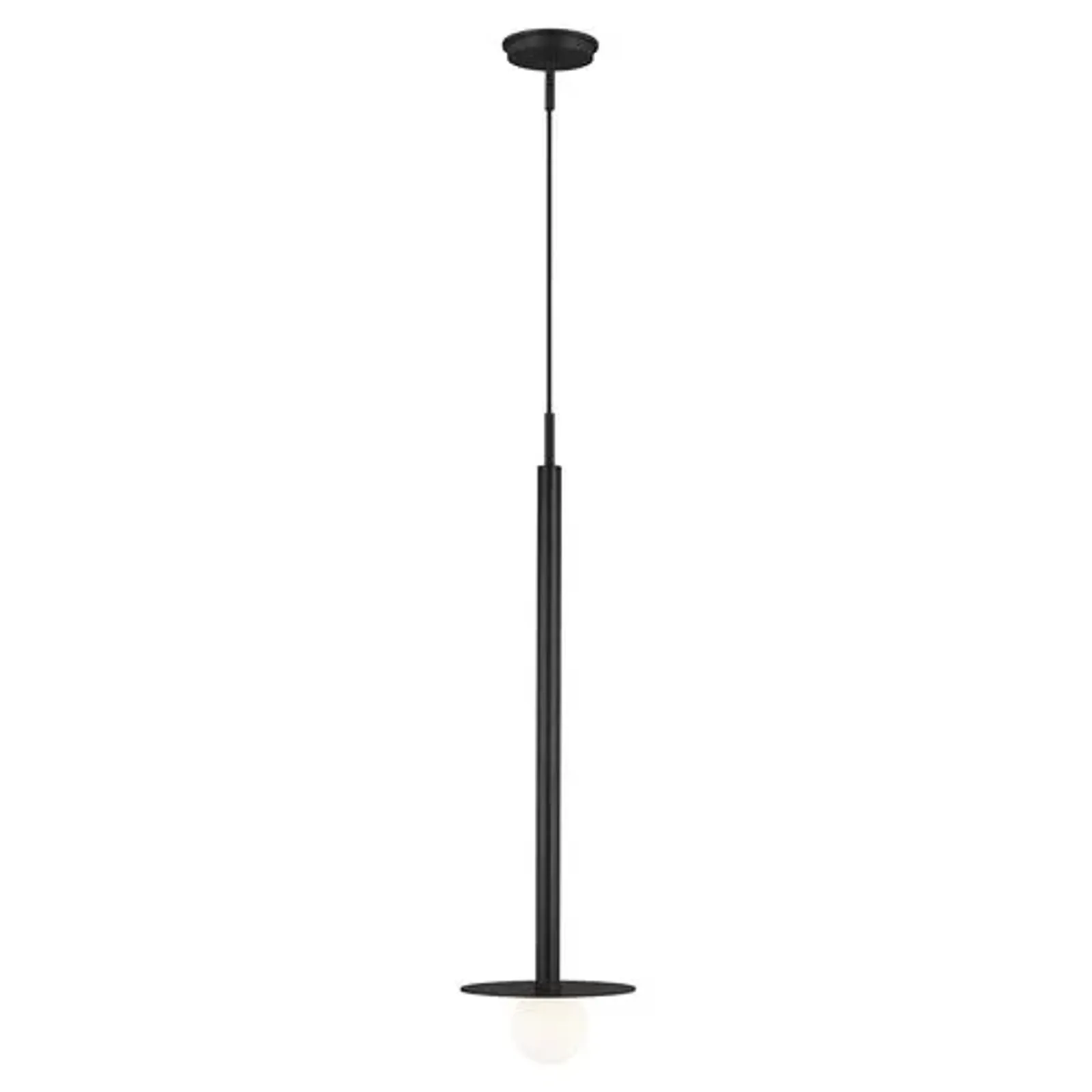 Visual Comfort - Nodes Tall Pendant - Midnight Black