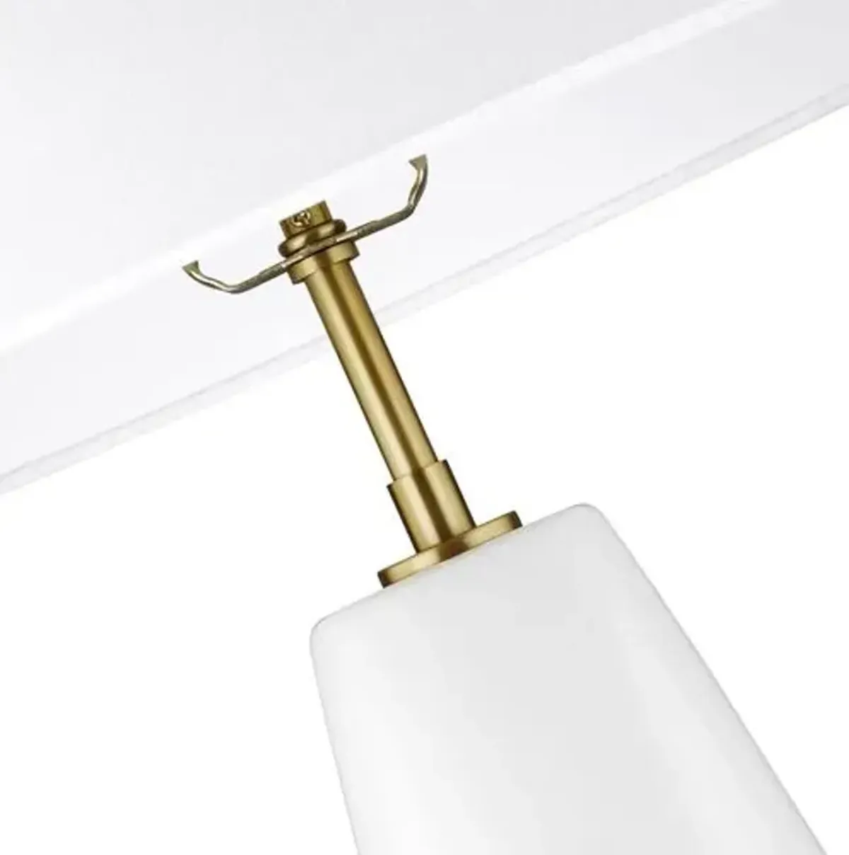 Visual Comfort - Contour Tall Table Lamp - Arctic White