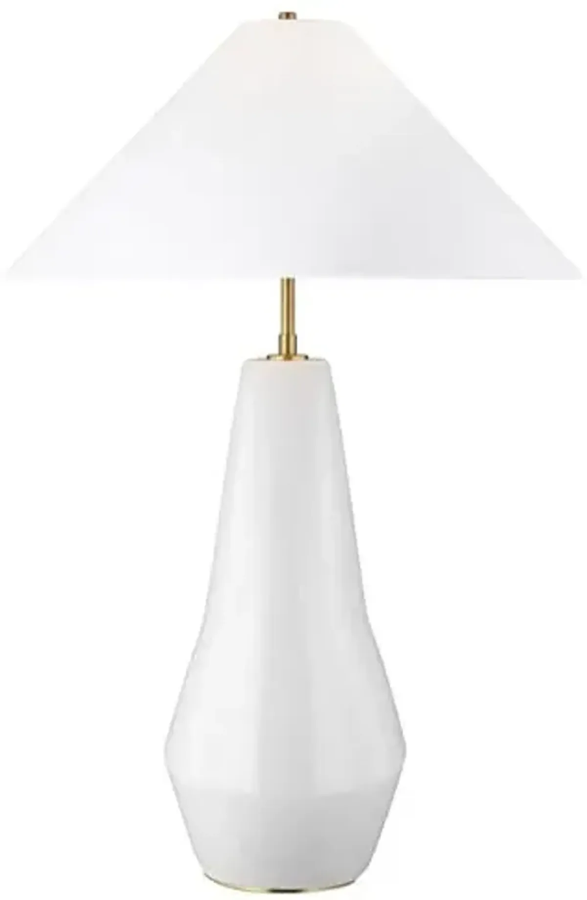 Visual Comfort - Contour Tall Table Lamp - Arctic White