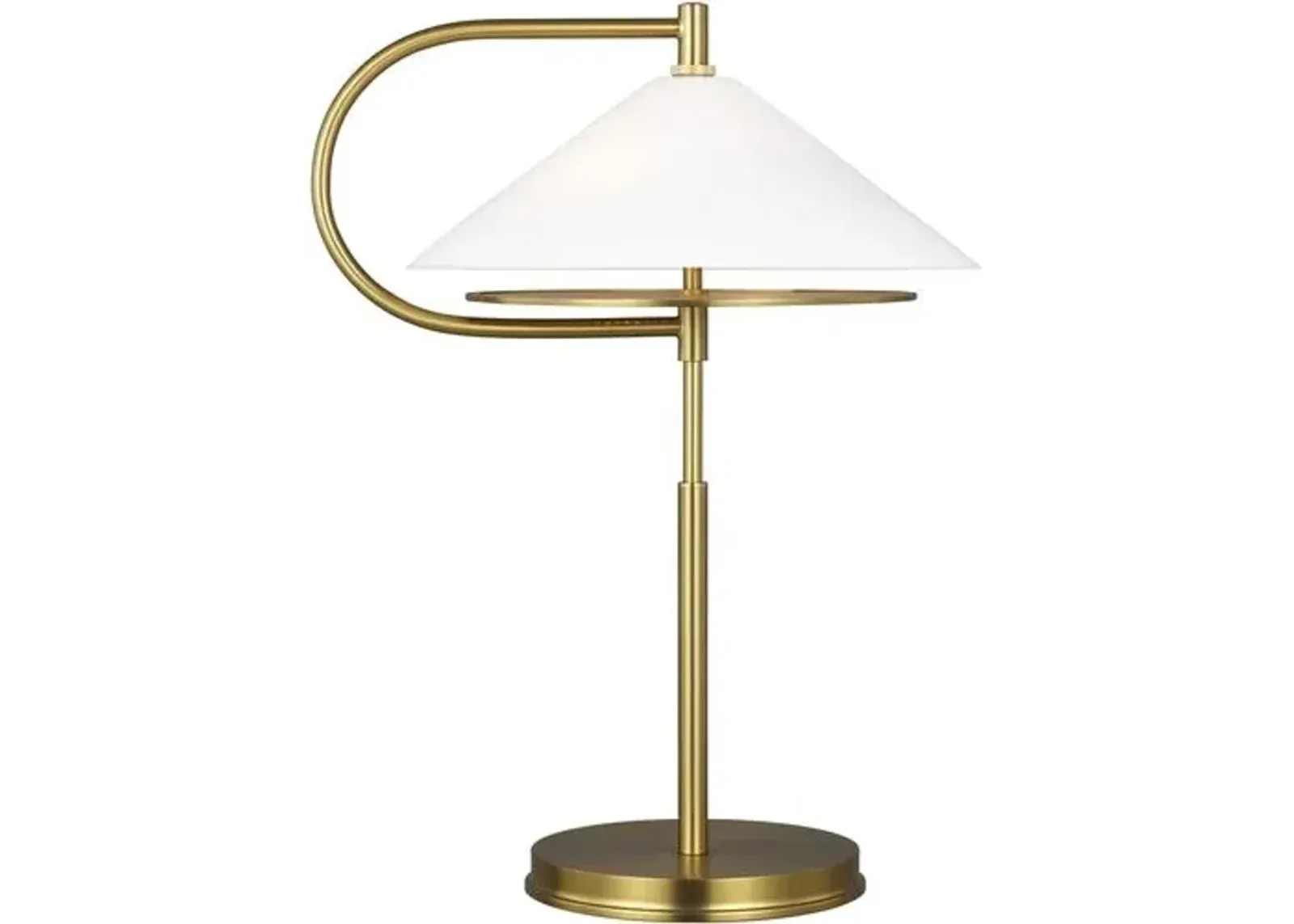 Visual Comfort - Gesture Table Lamp - Burnished Brass