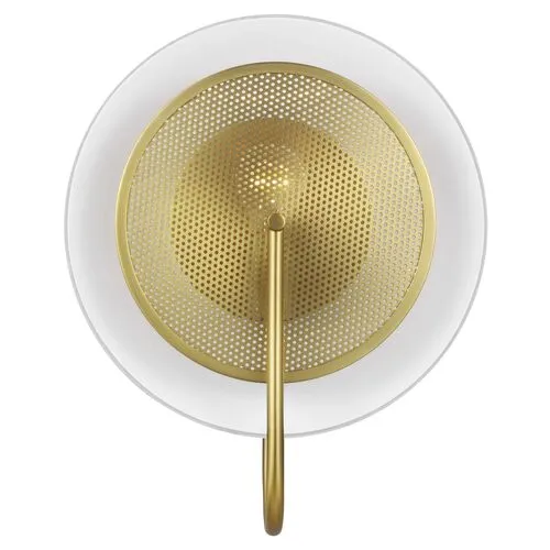 Visual Comfort - Gesture Sconce - Burnished Brass - Gold