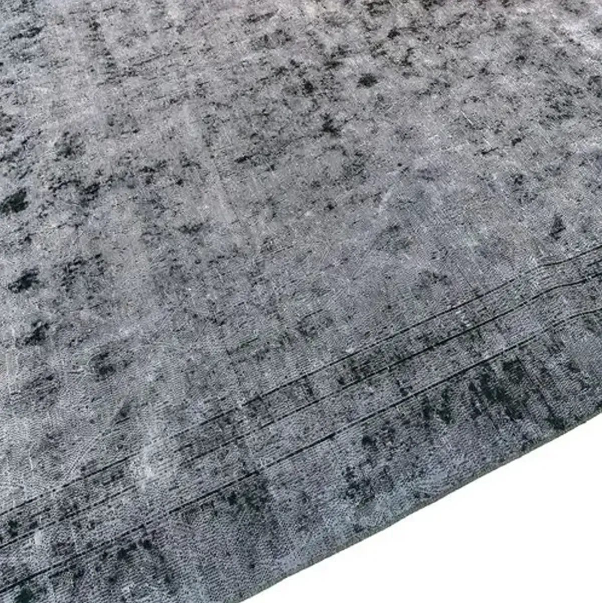 9'x12' Cara Handmade Rug - Charcoal - F.J. Kashanian - Gray - Gray