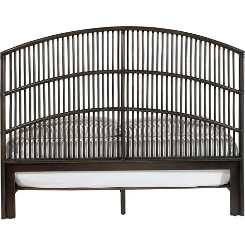 Coastal Living Serena Platform Bed - Black