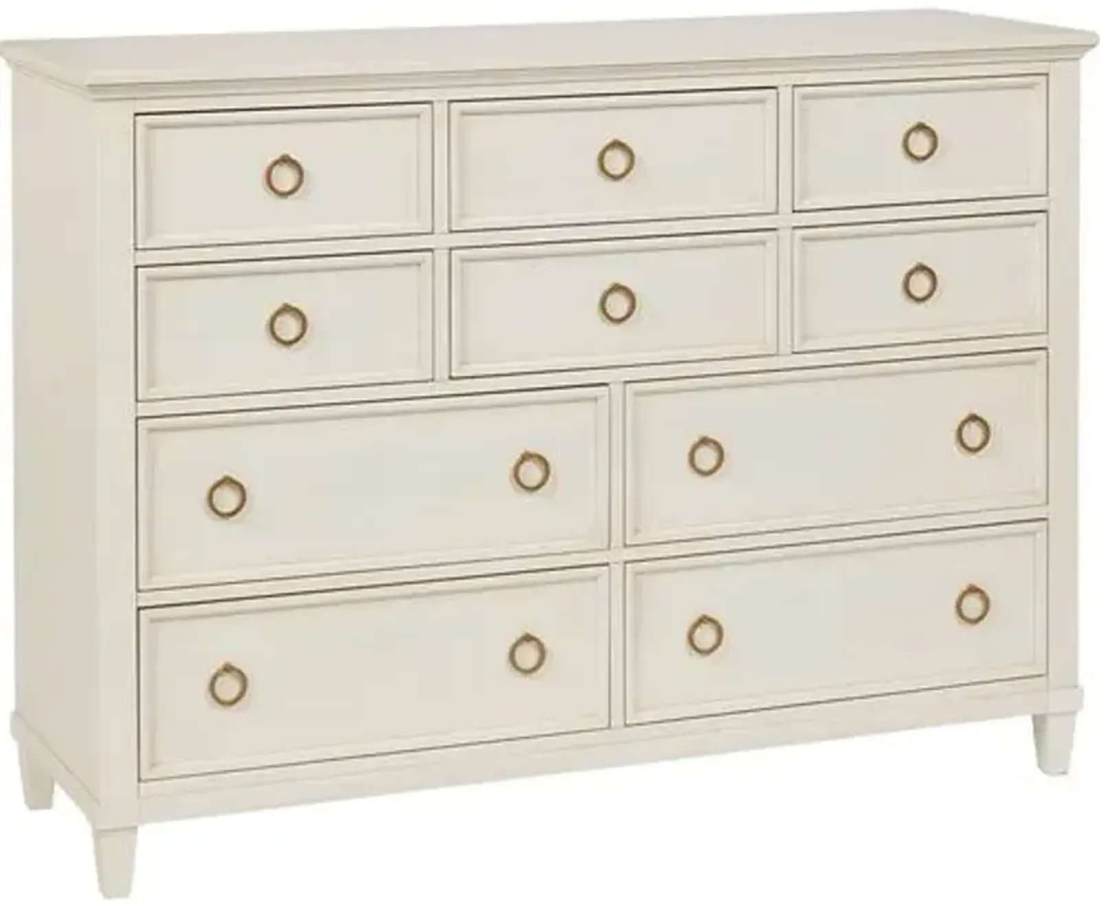 Coastal Living Meg 10-Drawer Dresser - White