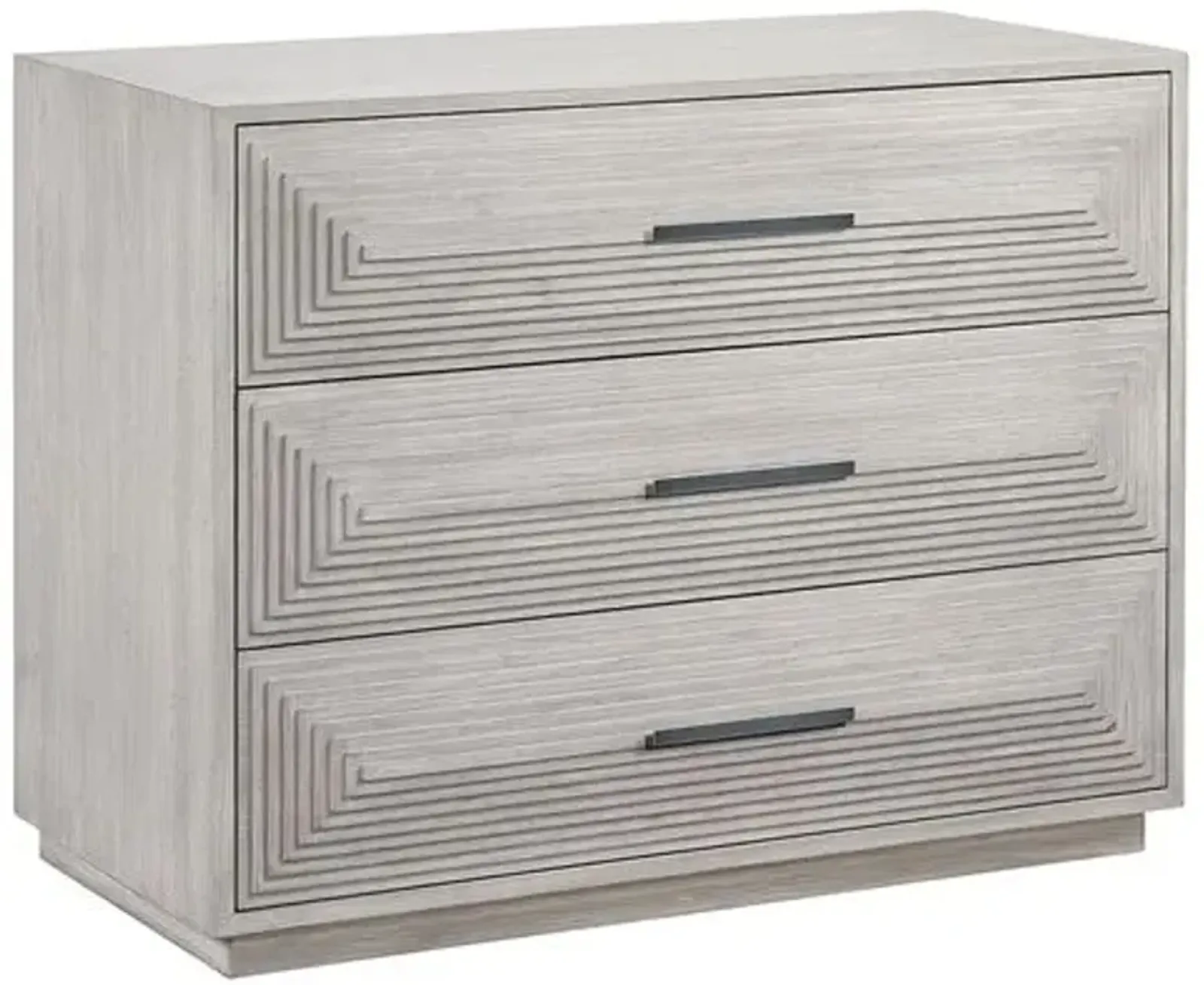 Arya 3-Drawer Chest - Weathered Gray