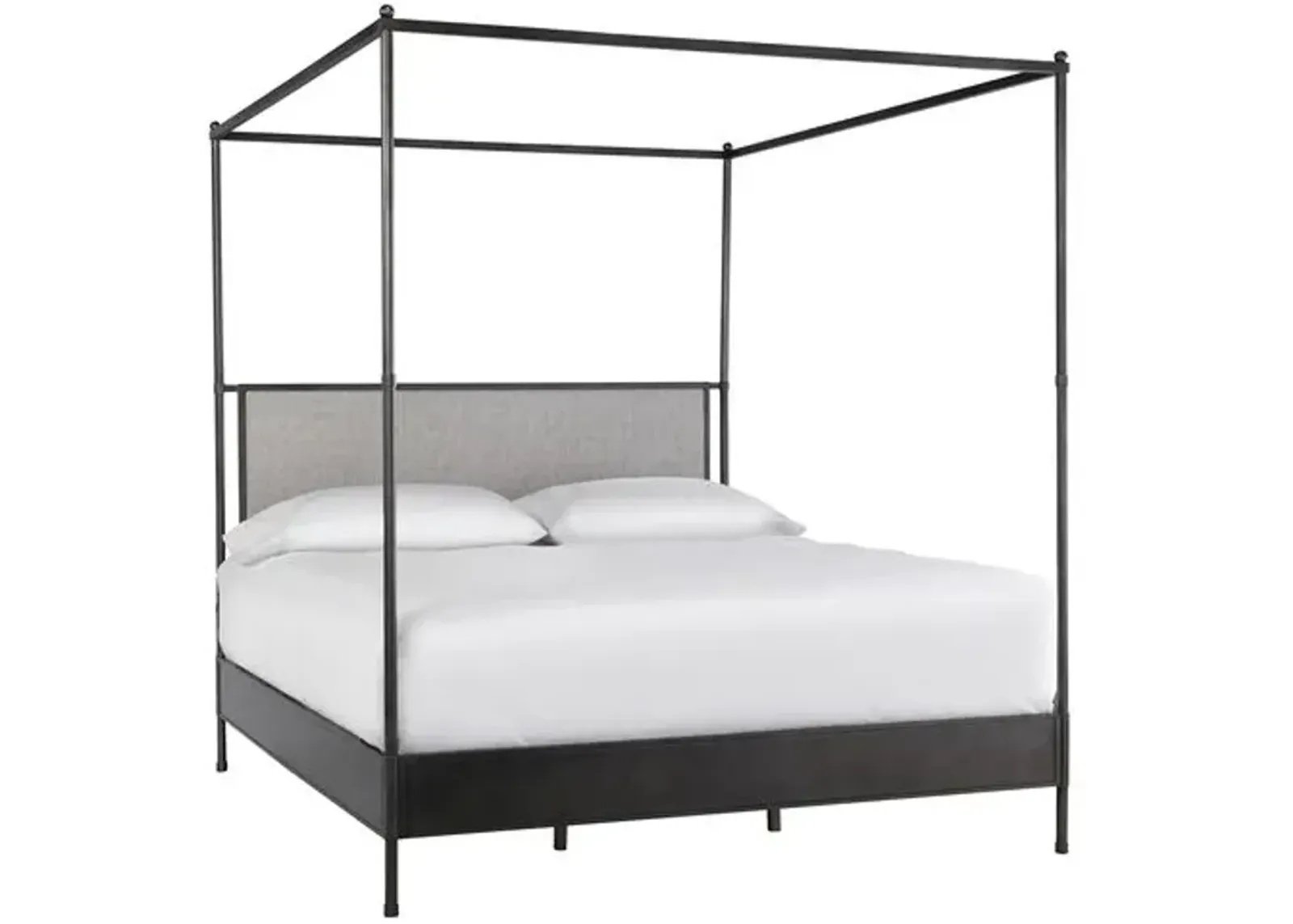 Nadine Canopy Bed - Black