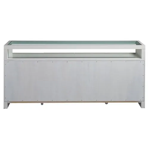 Brooke 76" Sideboard - Gray/White