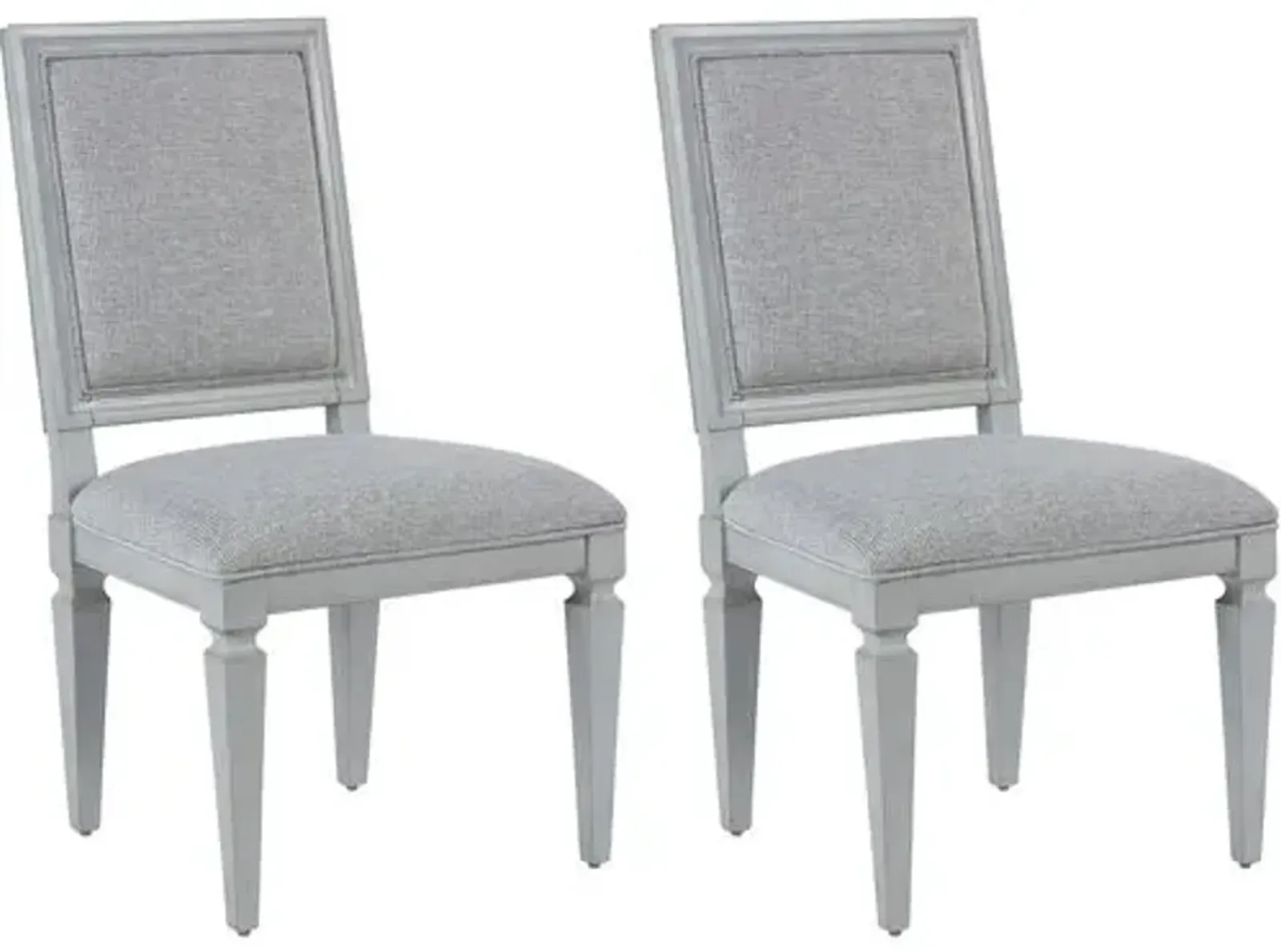 Set of 2 Layla Side Chairs - Gray