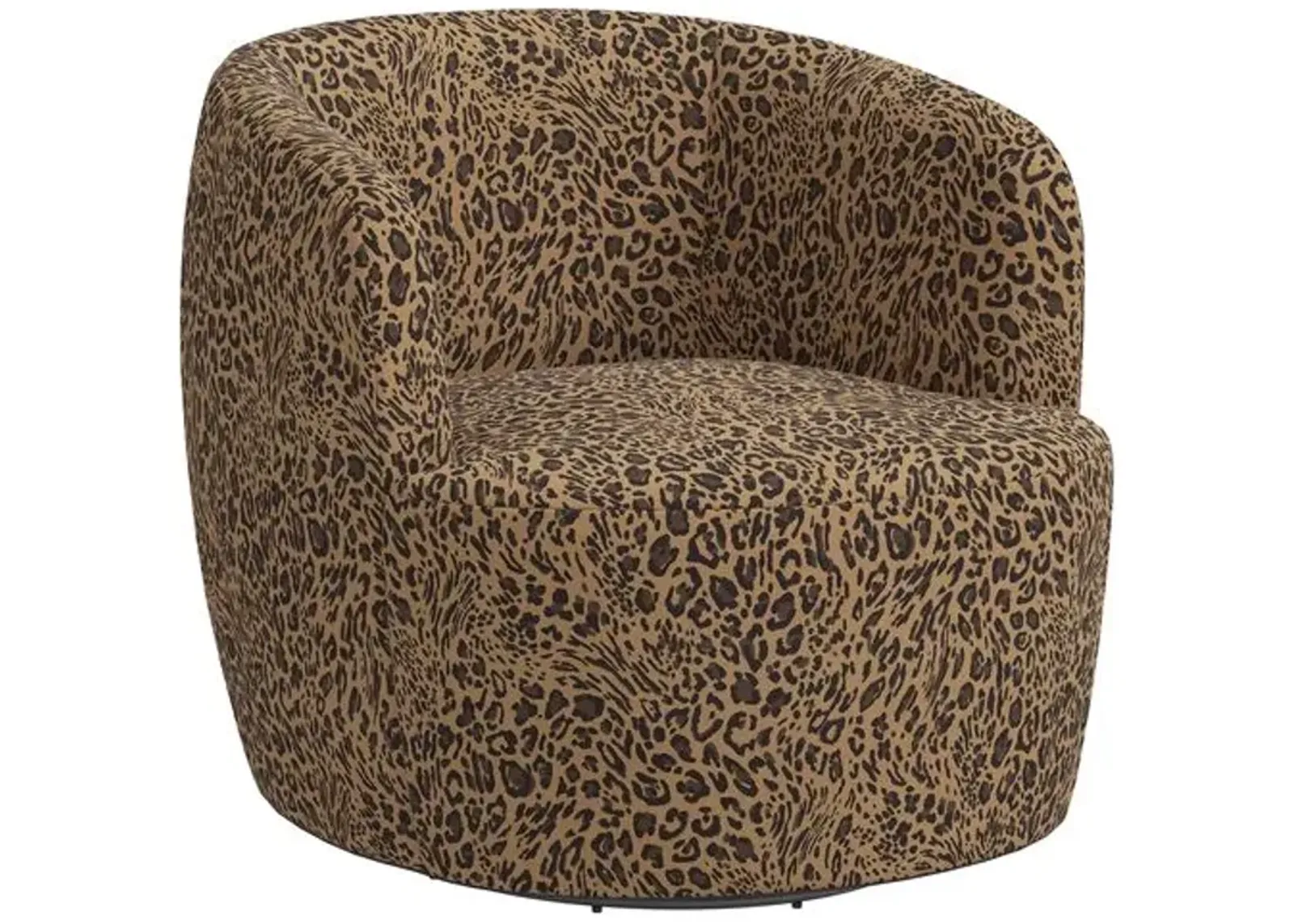 Chester Pounce Swivel Chair - Handcrafted