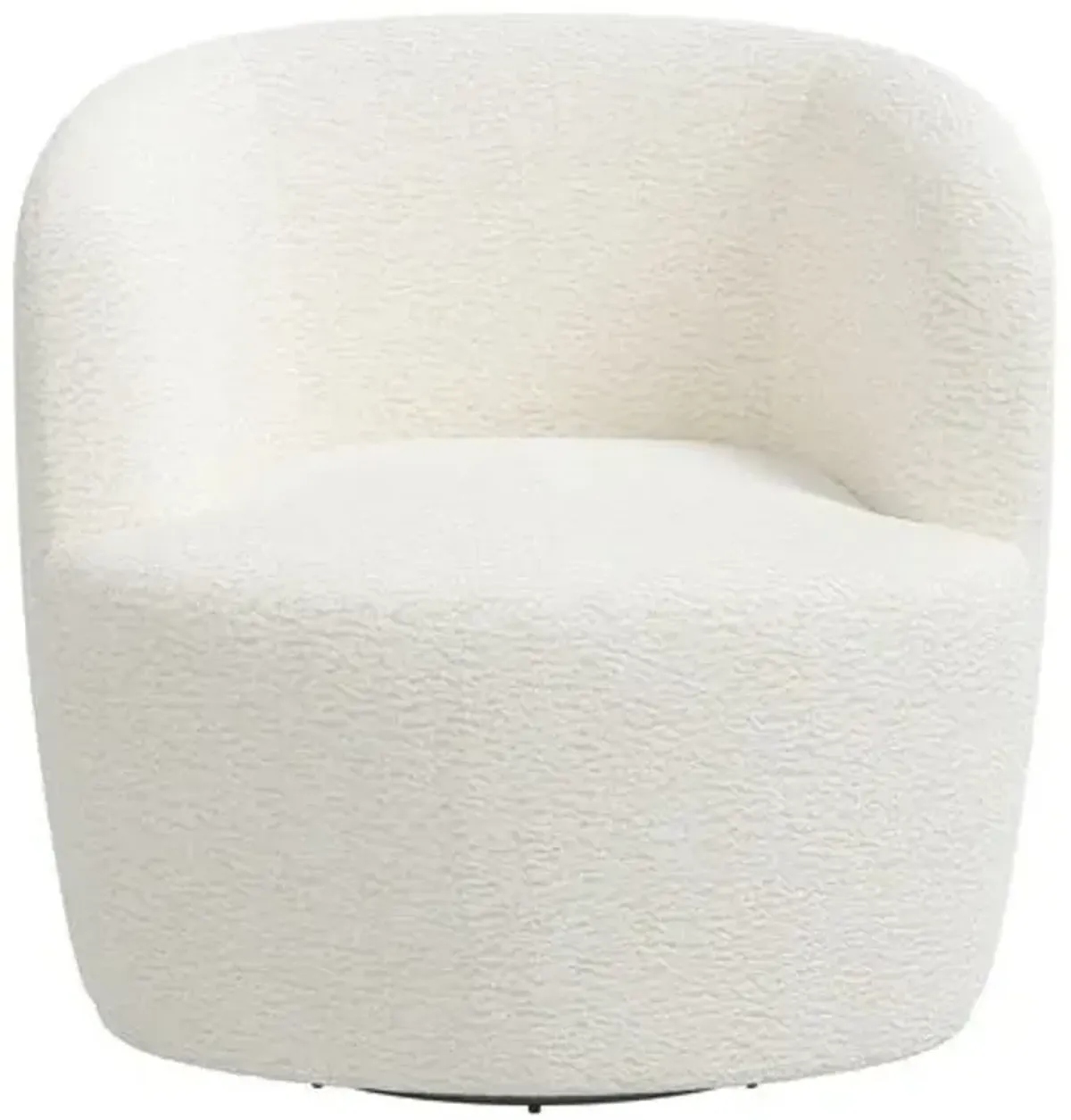 Chester Sheepskin Swivel Chair - Natural