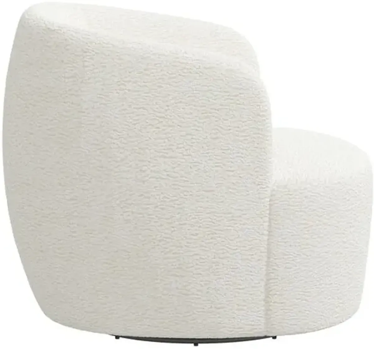 Chester Sheepskin Swivel Chair - Natural