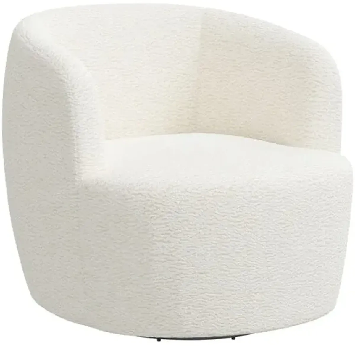 Chester Sheepskin Swivel Chair - Natural