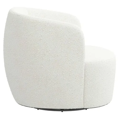 Chester Boucle Swivel Chair