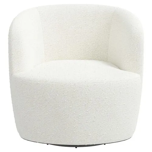 Chester Boucle Swivel Chair