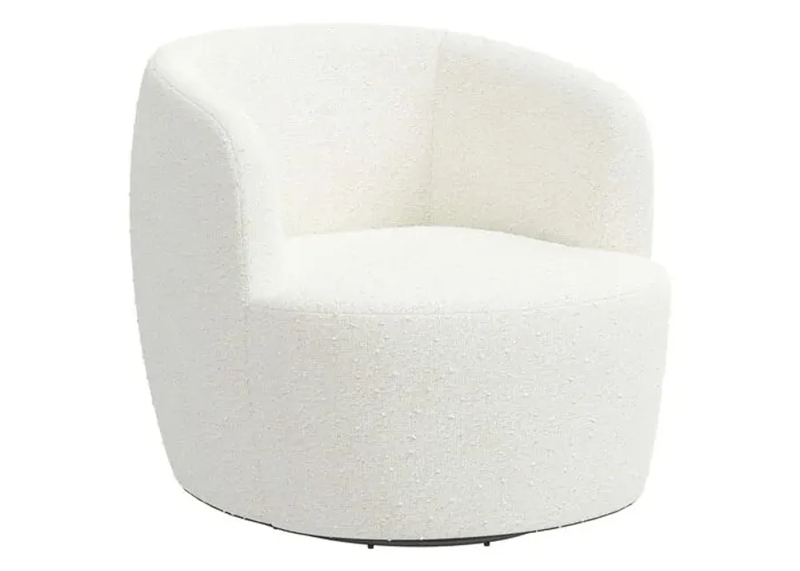 Chester Boucle Swivel Chair