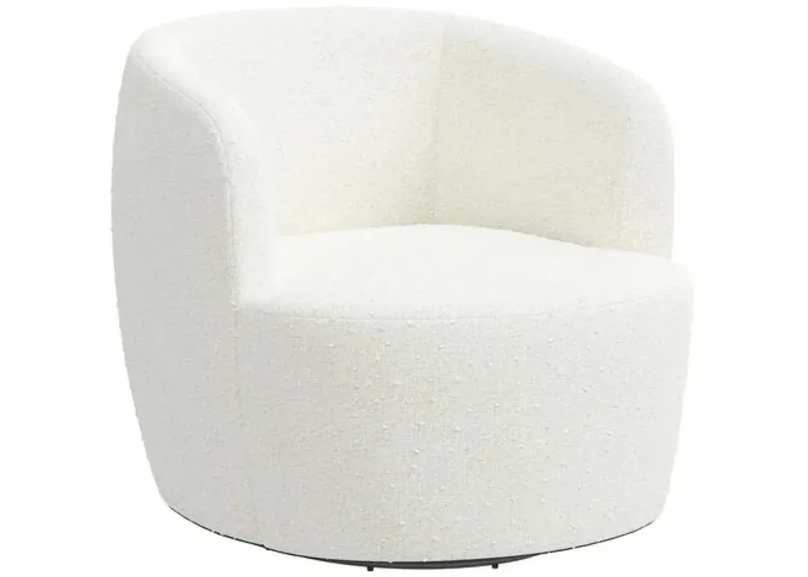 Chester Boucle Swivel Chair