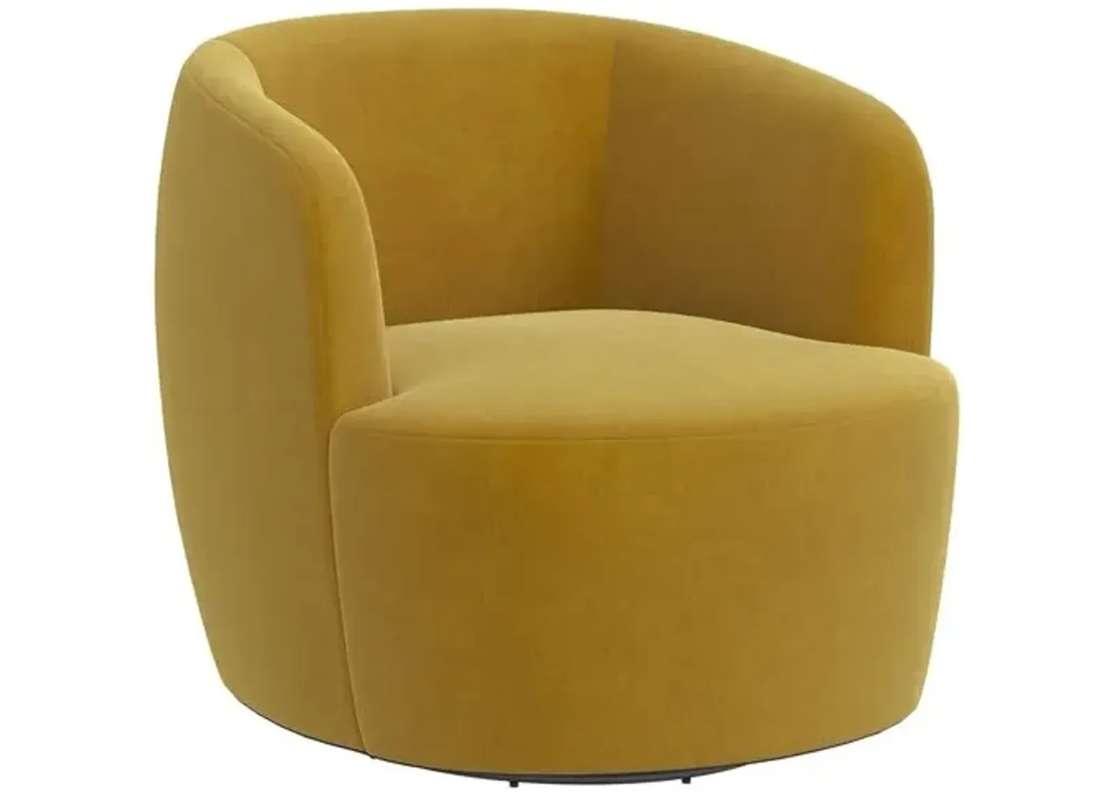 Chester Velvet Swivel Chair