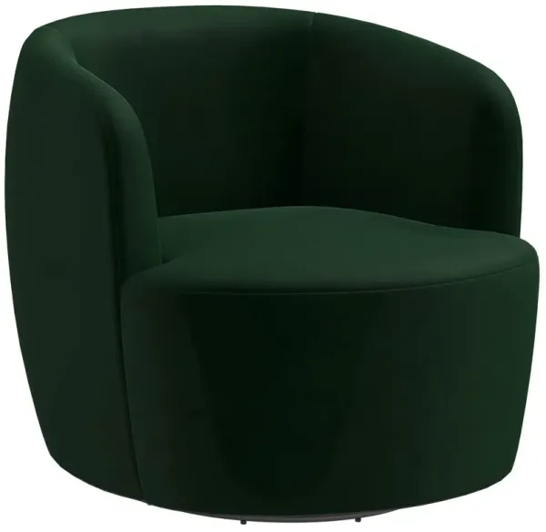 Chester Velvet Swivel Chair