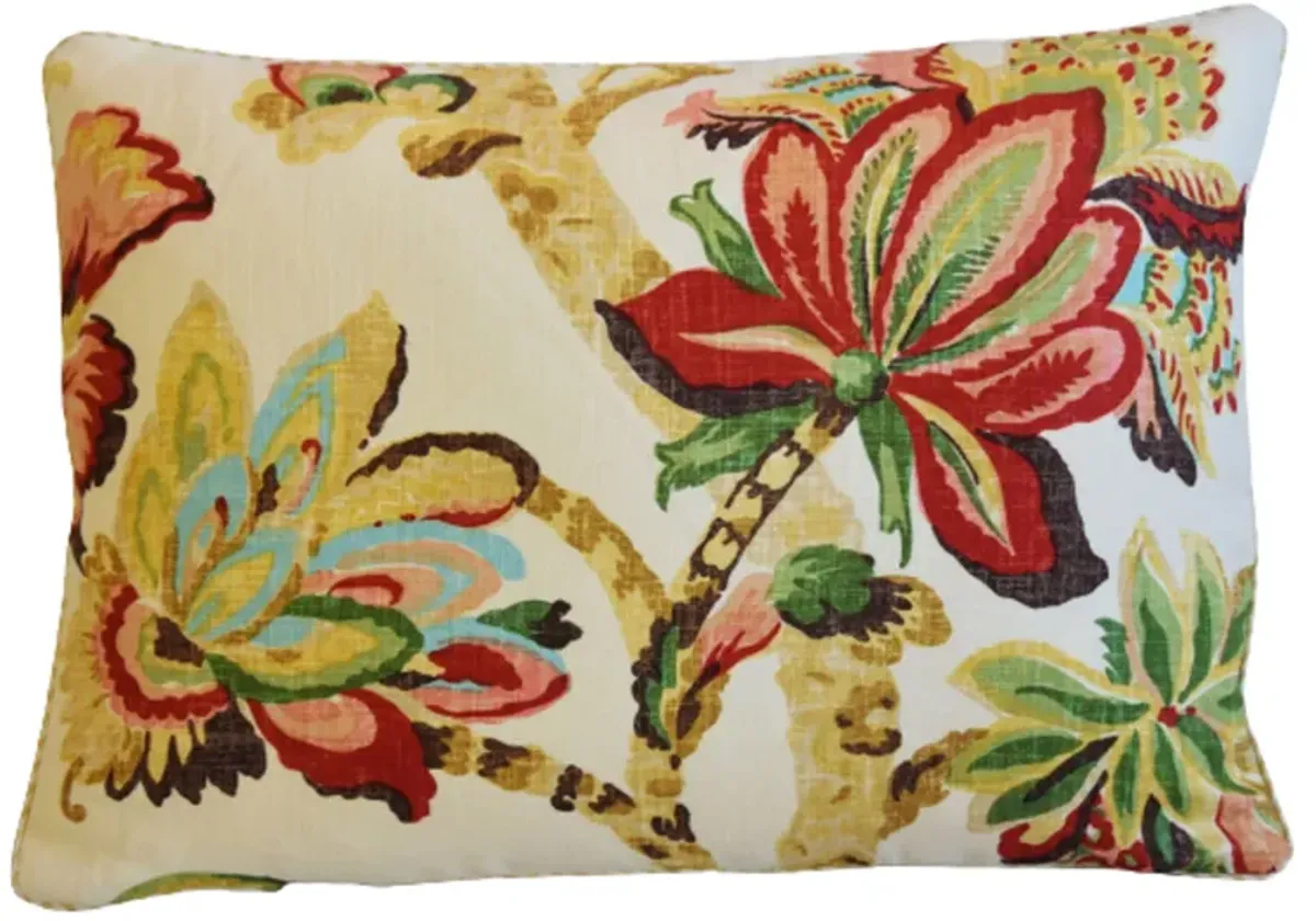 Schumacher Kelmscott Manor Linen Pillow