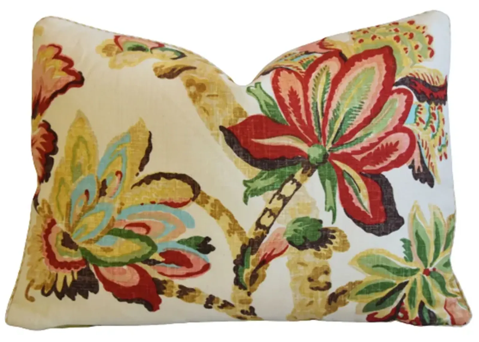 Schumacher Kelmscott Manor Linen Pillow