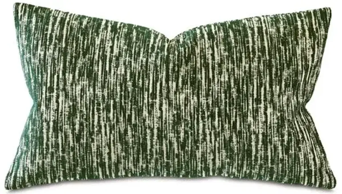 William 13x22 Lumbar Pillow - Green