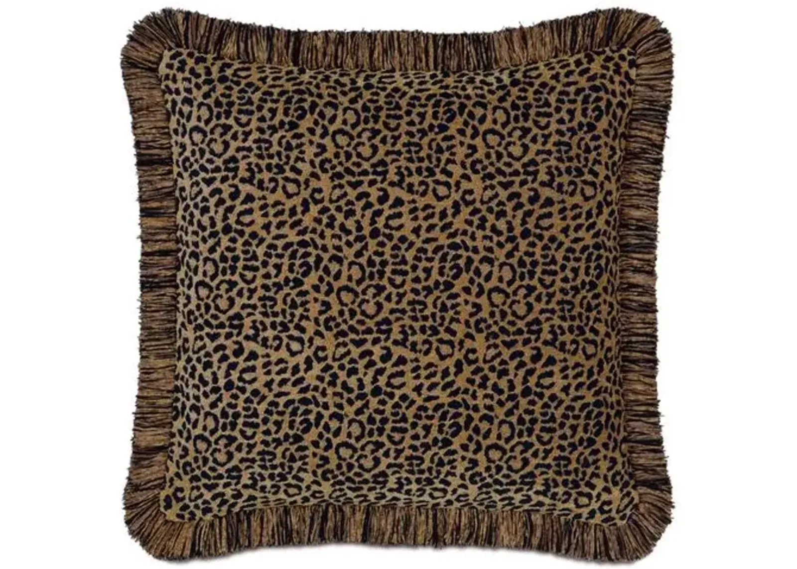 Otis 24x24 Pillow - Brown/Black