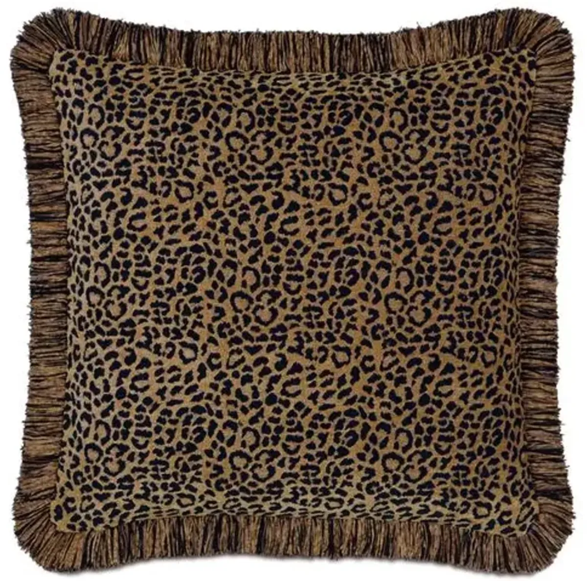 Otis 24x24 Pillow - Brown/Black