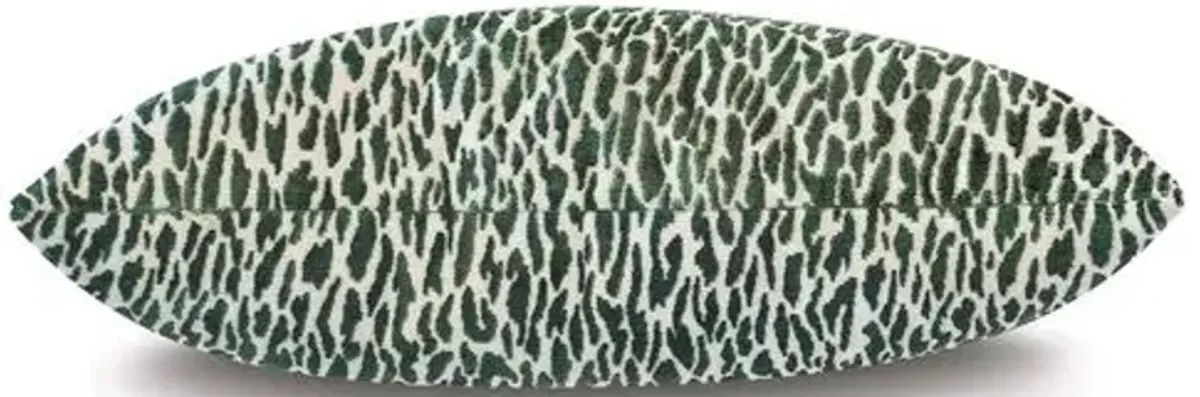 Allison 13x22 Lumbar Pillow - Green