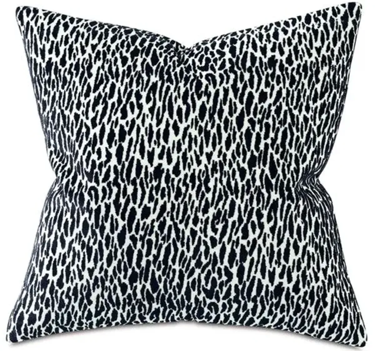 Allison 22x22 Pillow - Onyx