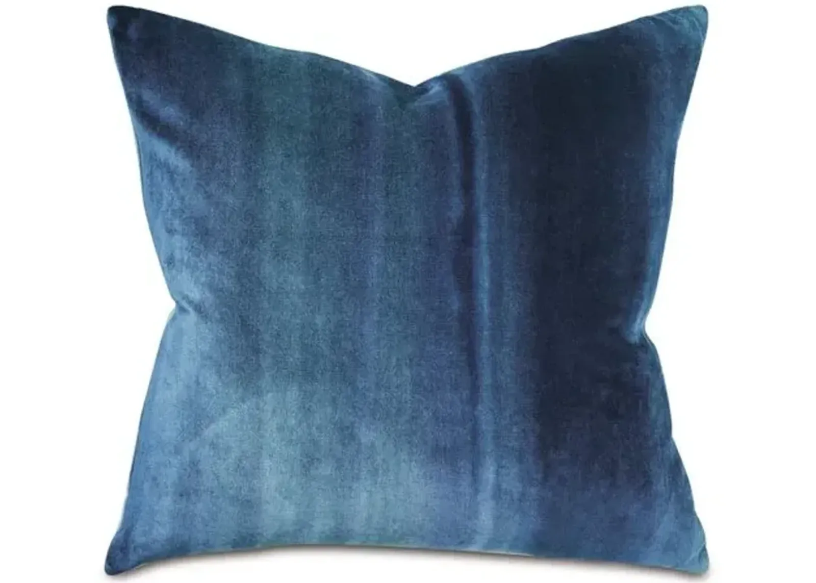 Marissa 22x22 Ombr Chenille Pillow - Blue