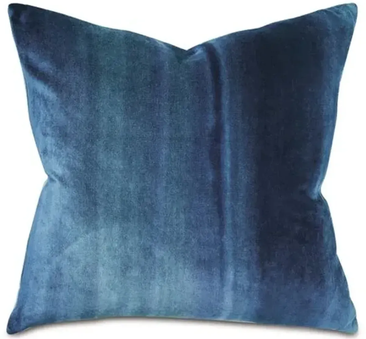 Marissa 22x22 Ombr Chenille Pillow - Blue