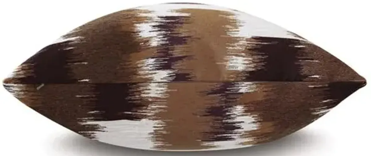 Alder 22x22 Pillow - Brown