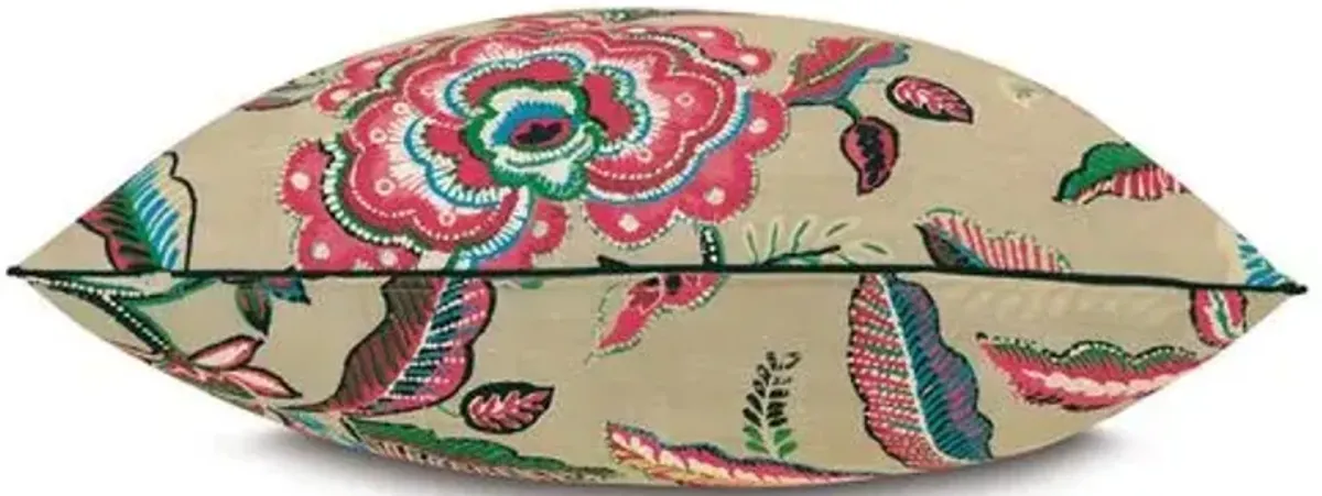 Sadie 22x22 Pillow - Red