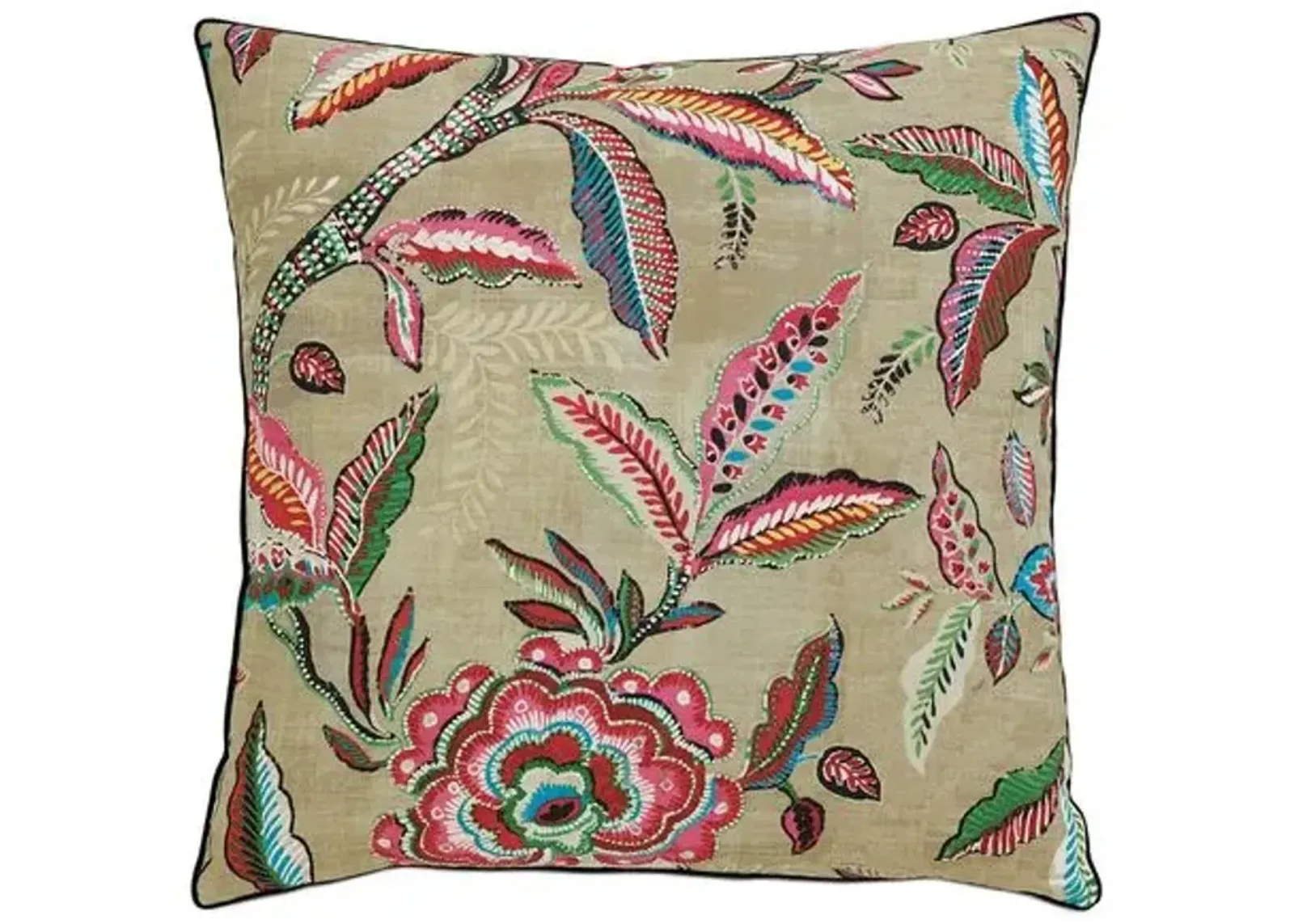 Sadie 22x22 Pillow - Red