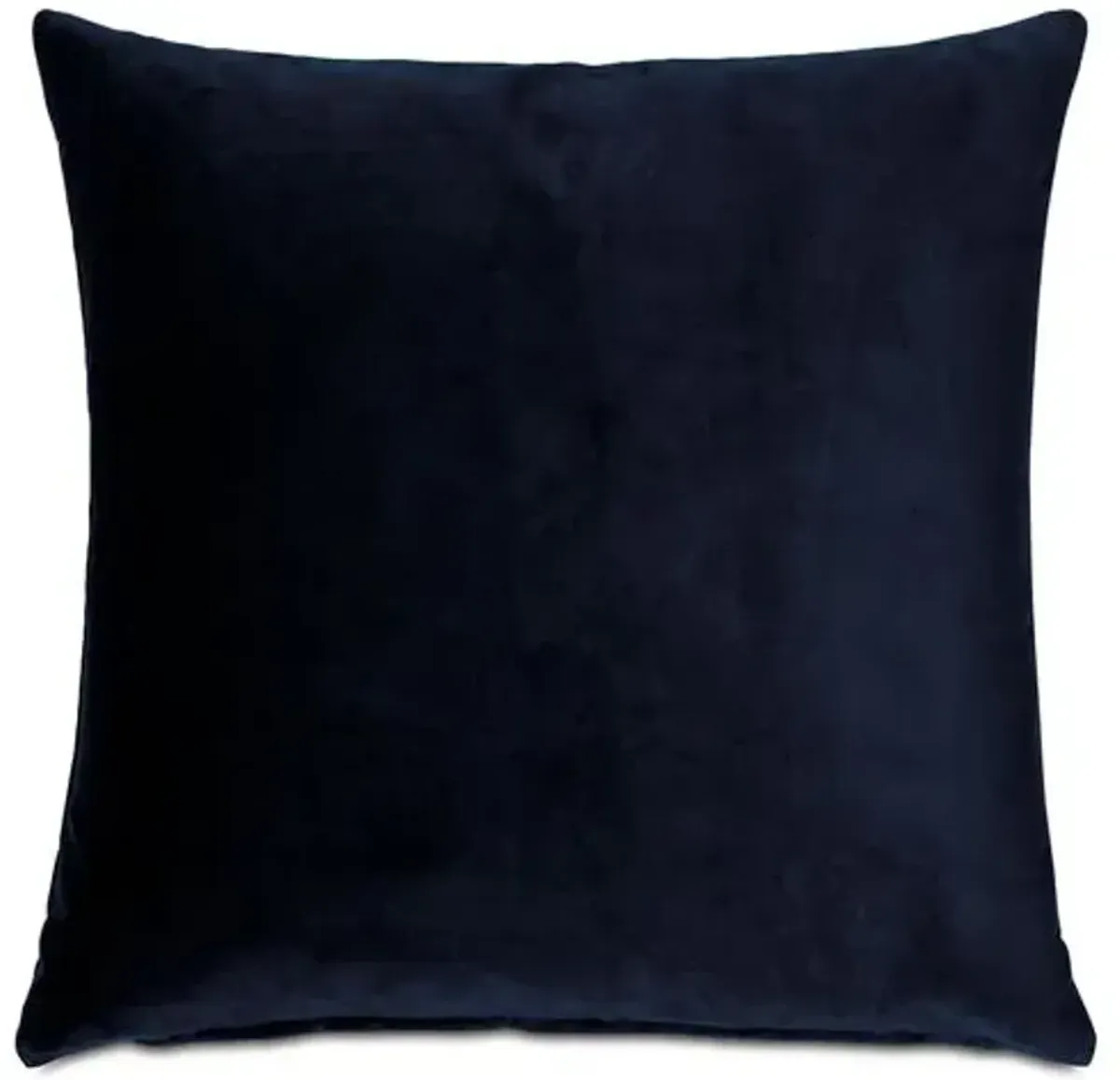 Natasha 20x20 Velvet Pillow - Navy Blue