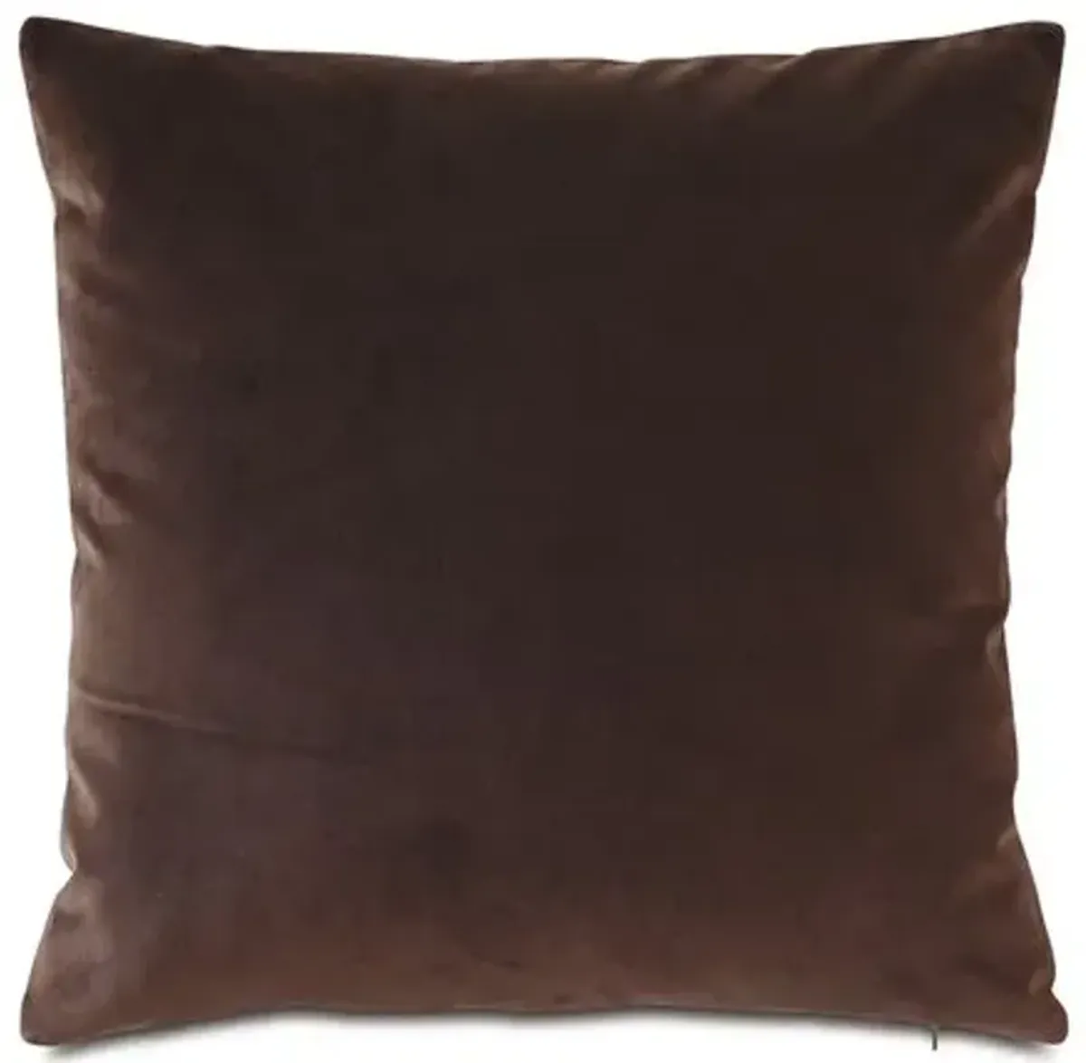 Marni 20x20 Leather Pillow - Cocoa