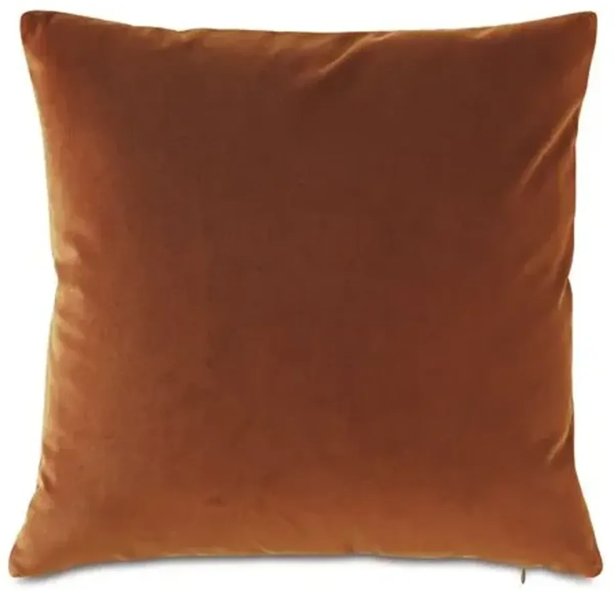 Marni 20x20 Leather Pillow - Cognac