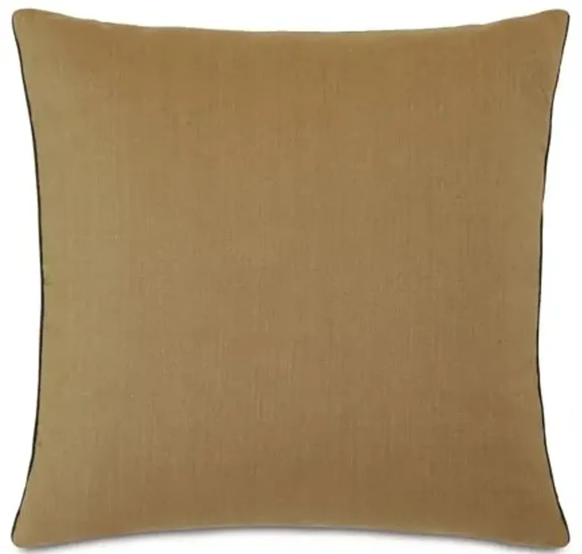 Phase Velvet 22x22 Pillow - Mustard