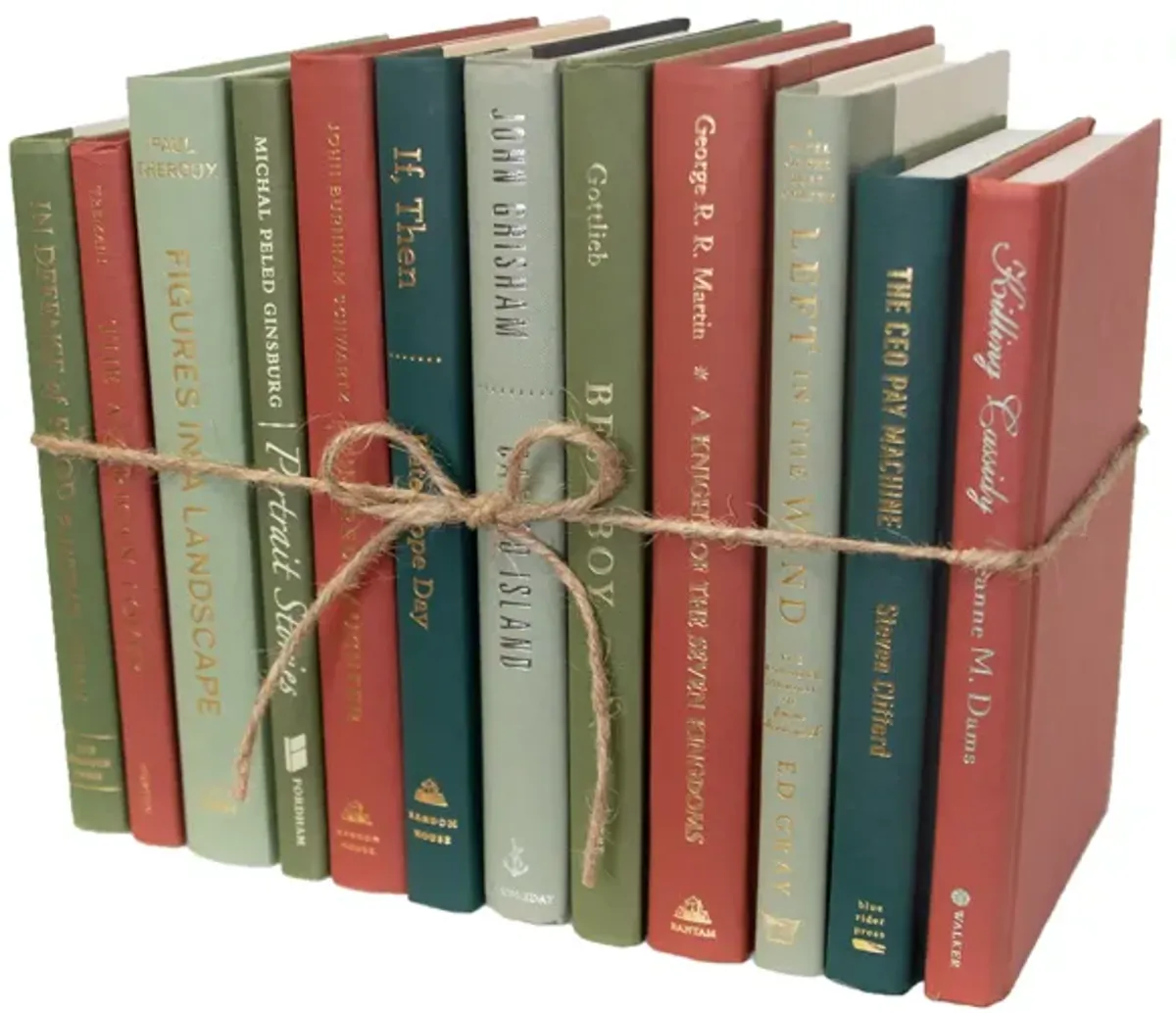 1-Foot Decorative Book Bundle, Autumn Pine